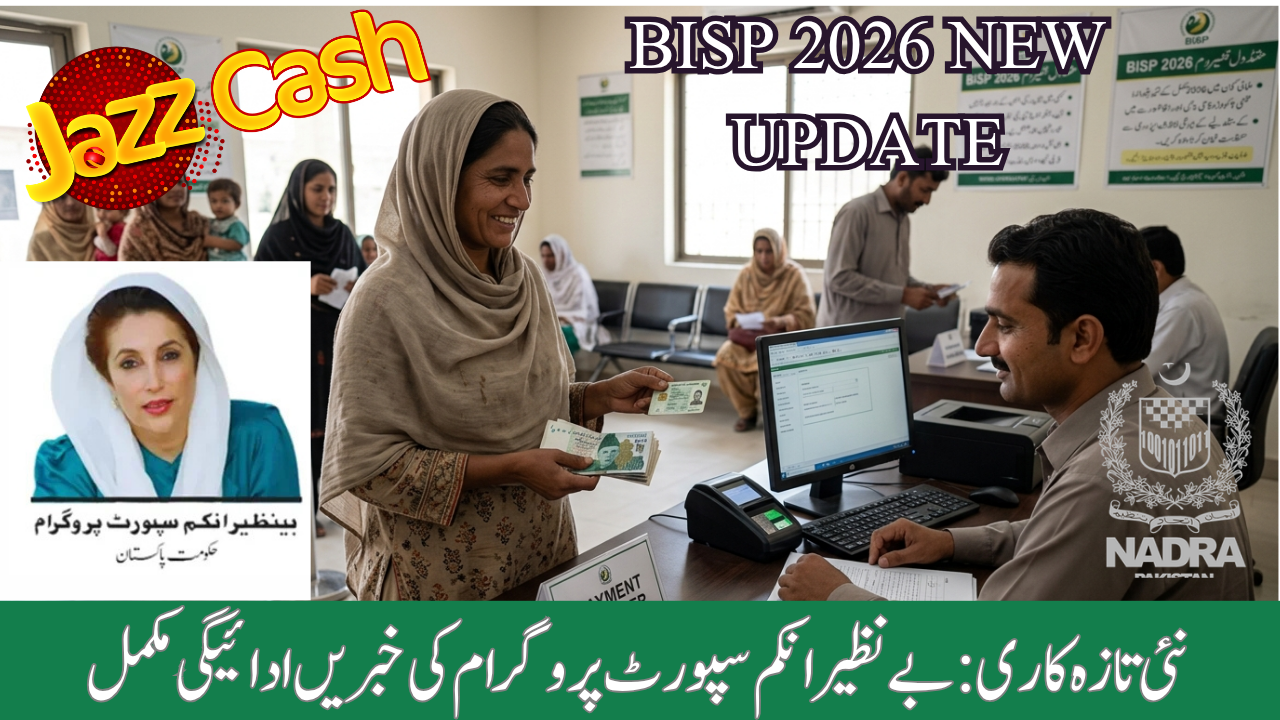 Benazir Income Support Programme (BISP) 2026 – Rs. 9000–12000 Cash Support for Low-Income Families